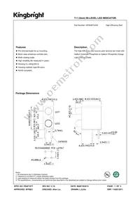 WP934FG/2ID Datasheet Cover