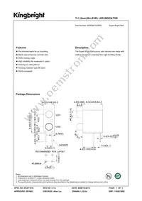 WP934FG/2SRD Datasheet Cover