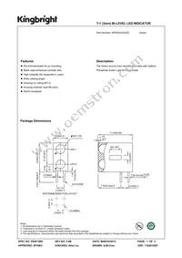 WP934GO/2GD Datasheet Cover