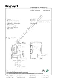 WP934GO/2ID Datasheet Cover