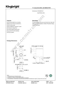 WP934MD/2LID Datasheet Cover