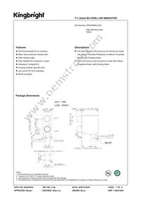 WP934MD/LILGD Datasheet Cover
