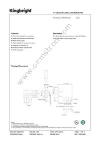 WP934RT/2GD Datasheet Cover