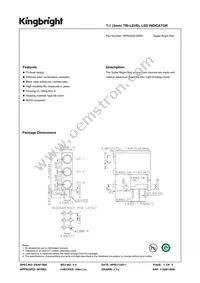 WP934RZ/3SRD Datasheet Cover