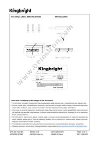 WP934SA/3SRD Datasheet Page 4