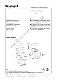 WP934SA/IYGD5V Datasheet Cover