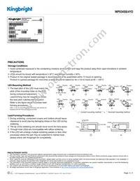 WP934SB/4YD Datasheet Page 4