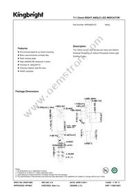 WP934ZH/YD Datasheet Cover