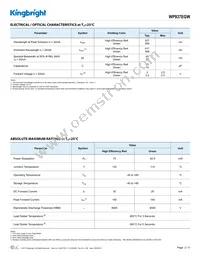 WP937EGW Datasheet Page 2