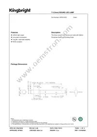 WP937GGD Datasheet Cover