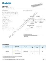 WP937GYW Datasheet Cover