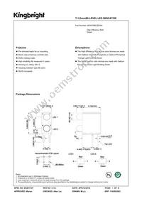 WP937MD/2EGW Datasheet Cover