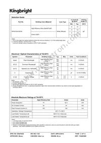 WP937SA/3EGW Datasheet Page 2