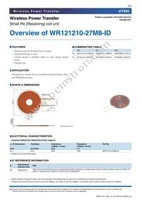 WR121210-27M8-ID Datasheet Page 2