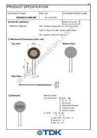 WR202010-18M8-SM Datasheet Page 3