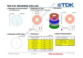 WR282840-37K2-LR3 Datasheet Cover