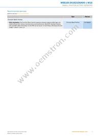 WSE16I-34162100A00 Datasheet Page 9