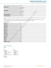 WSE16P-34162100A00 Datasheet Page 5