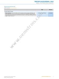 WSE16P-34162100A00 Datasheet Page 9