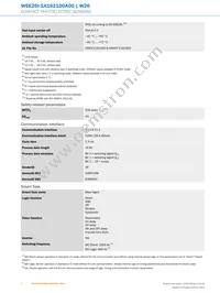 WSE26I-1H162100A00 Datasheet Page 4