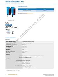 WSE26I-34162100A00 Datasheet Page 2