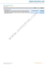 WSE26I-34162100A00 Datasheet Page 9