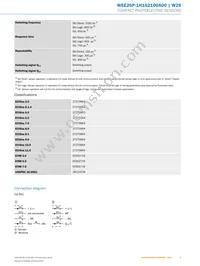 WSE26P-1H162100A00 Datasheet Page 5