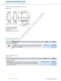 WSE26P-1H162100A00 Datasheet Page 8