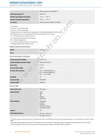 WSE26P-24162100A00 Datasheet Page 4