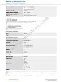 WSE26P-34162100A00 Datasheet Page 4