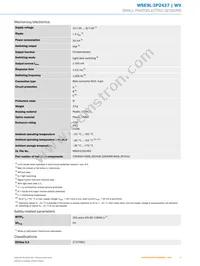 WSE9L-3P2437 Datasheet Page 3