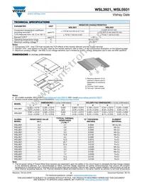 WSL5931L3000FEA Datasheet Page 2