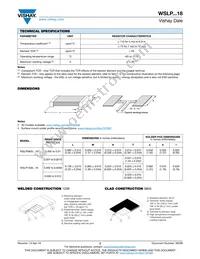 WSLP0805R0100FEA18 Datasheet Page 2