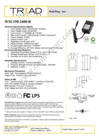 WSU150-2400-R Cover