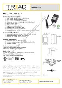 WSU240-1500-R13 Cover