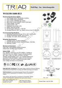 WSX150-1600-R13 Datasheet Cover
