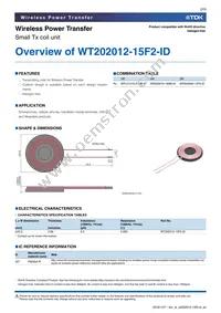 WT202012-15F2-ID Datasheet Page 2