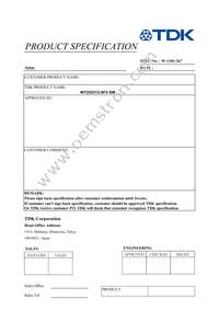 WT252512-8F2-SM Datasheet Cover