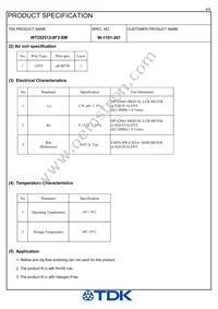 WT252512-8F2-SM Datasheet Page 4