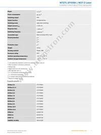 WT27L-2F430A Datasheet Page 3