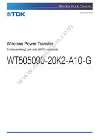WT505090-20K2-A10-G Datasheet Cover