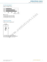 WTB12-3P2431 Datasheet Page 5