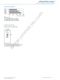 WTB12-3P2441 Datasheet Page 5