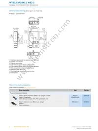 WTB12-3P2441 Datasheet Page 6