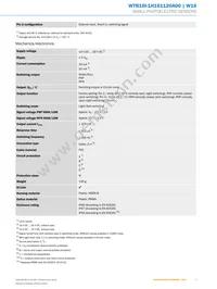 WTB16I-1H161120A00 Datasheet Page 3