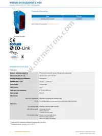 WTB16I-24161120A00 Datasheet Page 2