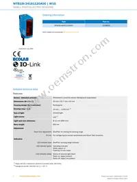 WTB16I-34161120A00 Datasheet Page 2