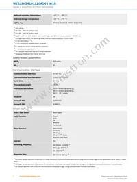 WTB16I-34161120A00 Datasheet Page 4