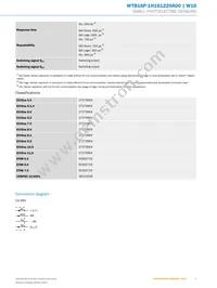 WTB16P-1H161220A00 Datasheet Page 5