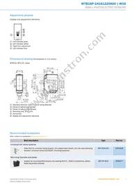 WTB16P-1H161220A00 Datasheet Page 7